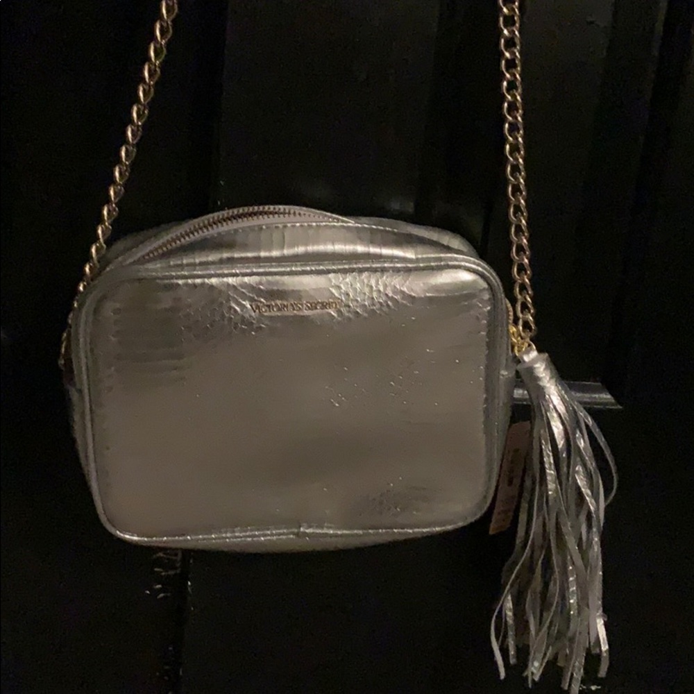 Victoria’s Secret silver bag